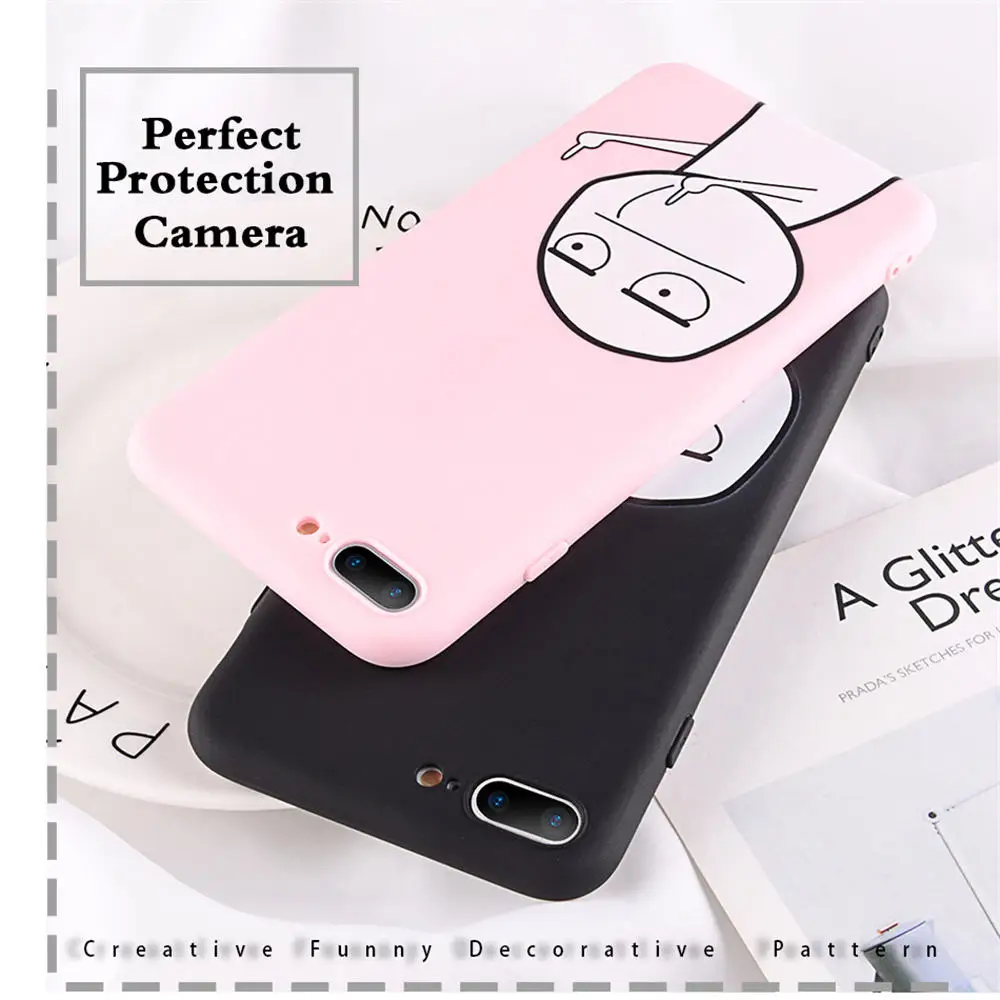 Lovebay для iPhone 7 Чехол смешной палец для iPhone 11 Pro 6 6S 7 8 Plus 5S SE X XR XS Max силиконовый чехол для телефона мягкий ТПУ задняя крышка