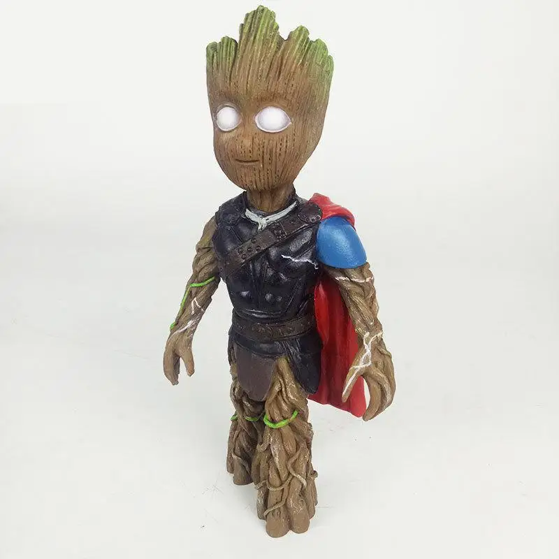 Экшн фигурка Marvel Avengers 3 Groot для детей супергероев ПВХ кукла подарки на день