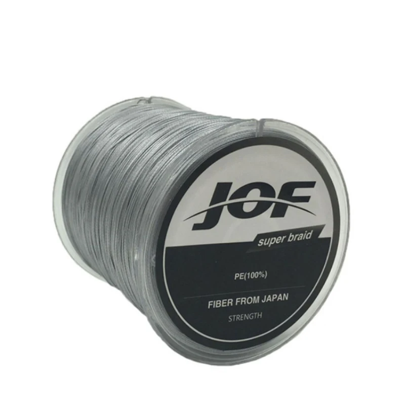 Jof 8 плетеная леска блейд 500 м рыбалка Multifilament рыболовная серый Рыбалка рыболовные