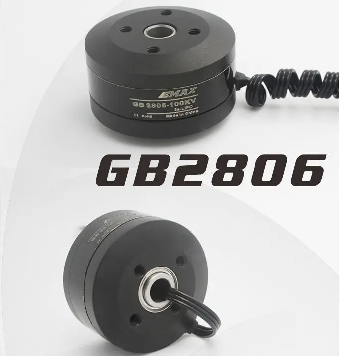 EMAX бесщеточный двигатель GB2806 KV100 карданный кронштейн для камеры 3S Lipo | Игрушки и