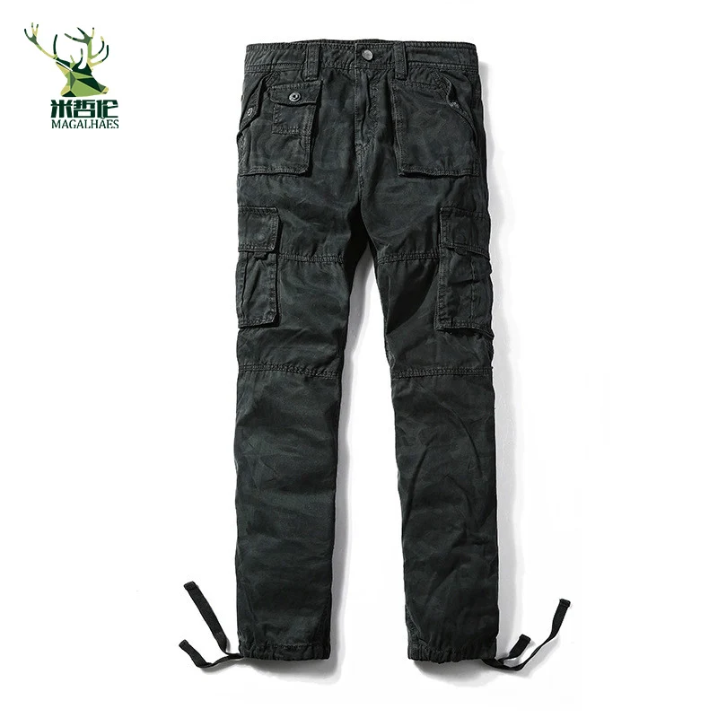 Брюки карго новые модные мужские брюки зимние хлопковые камуфляжные военные