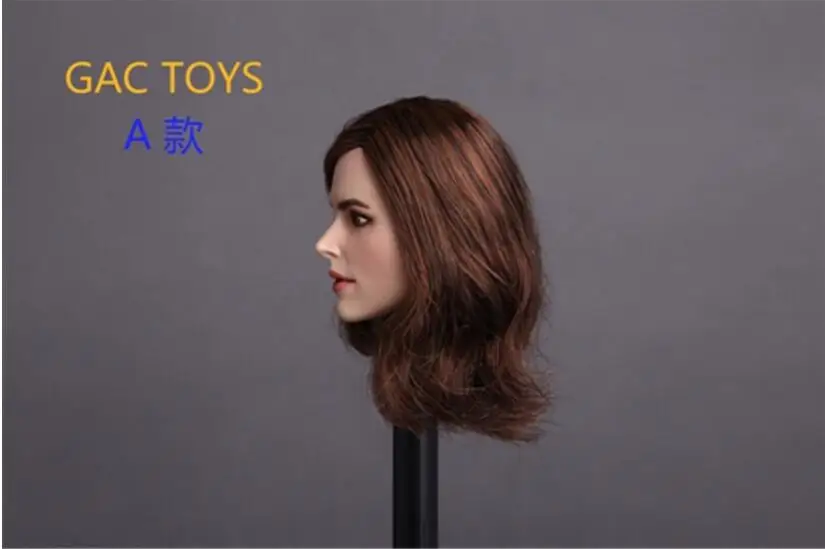 1/6 Женская американская голова Keira Knightley GC007A для популярных игрушек фигурка Phi cen A B