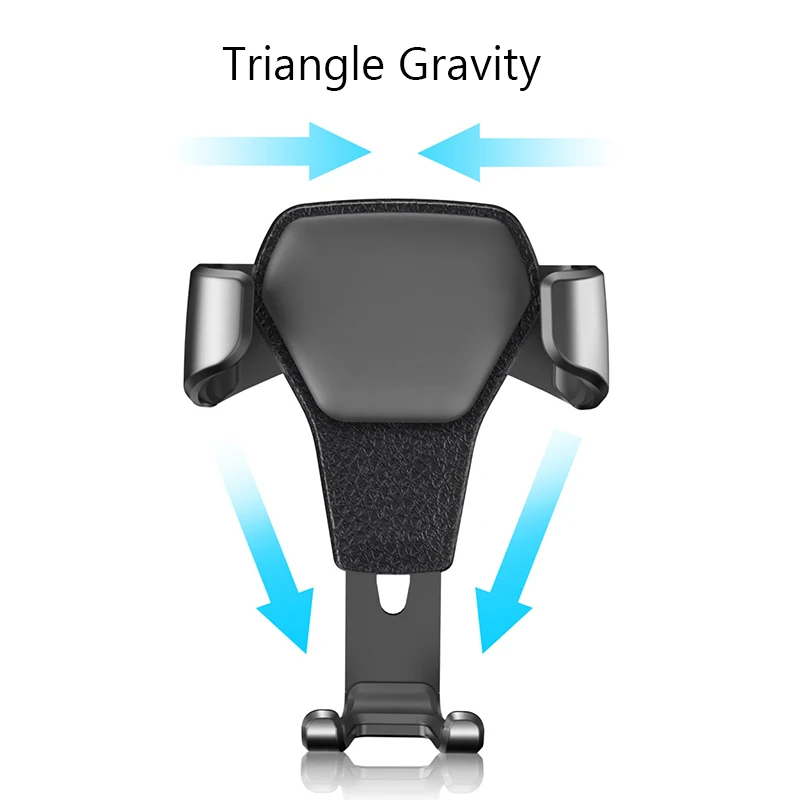 Держатель сотового телефона для автомобиля гравитационное вентиляционное