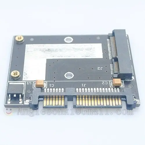 Слот для карты 52 Pin 50 мм Mini PCI E MSATA SSD жесткий диск преобразователь до 2 5 &quot3 5&quot SATA
