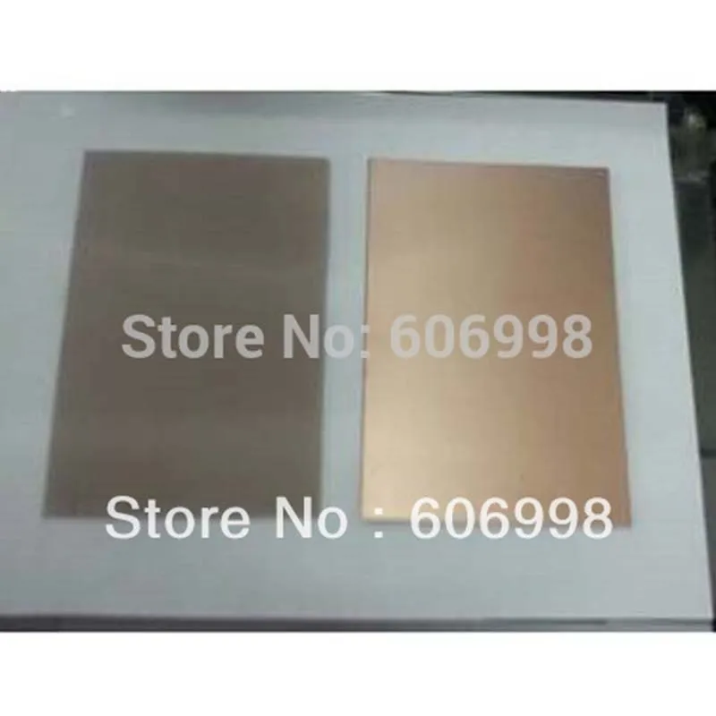 5 шт./лот 10*15 см Односторонний ламинат с медным покрытием толщиной 1 мм из