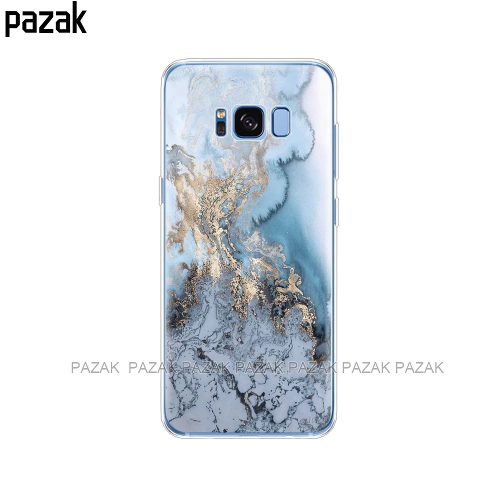 Силиконовый чехол для телефона для samsung Galaxy S8/S8 PLUS, чехол для samsung S8/S8 plus, чехол для телефона из мягкого ТПУ - Цвет: 34301