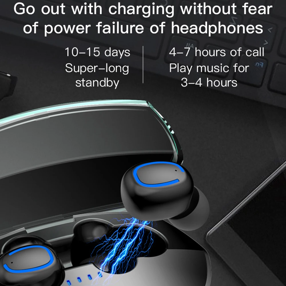 TWS Xi11 беспроводные наушники Bluetooth 5 0 стерео HiFi гарнитура для iPhone Xiaomi iOS Android samsung