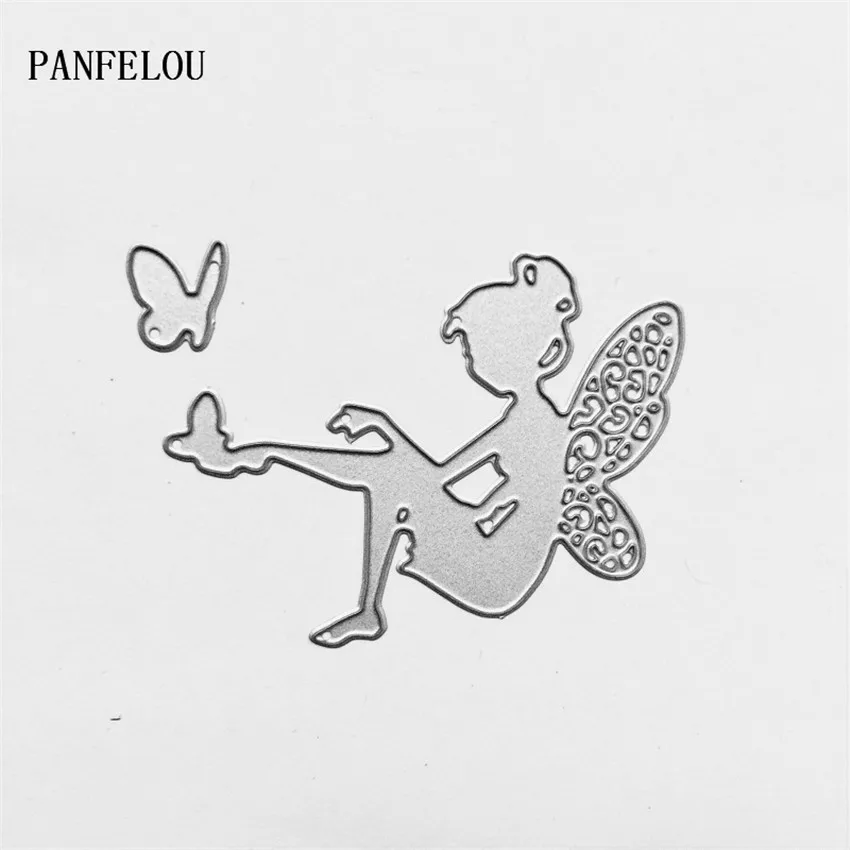 PANFELOU эльфы бабочки металлическое ремесло искусственная бумага высекальные