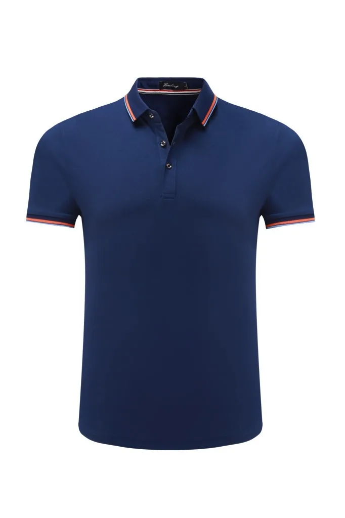 Navy Blue Изготовленным на заказ логосом школьная форма, рубашка поло с вышивкой логотипа вок одежда - Цвет: Navy Blue