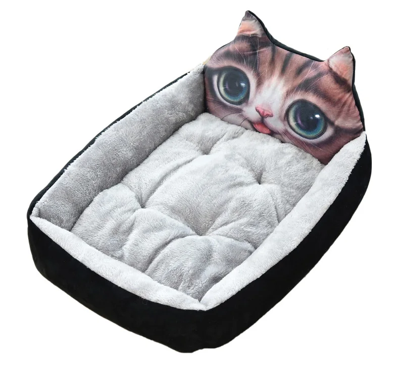Симпатичная собака кровать коврики животных мультфильм форме Pet Puppy фланель будки Малый собачья кровать-подушка Pet диван-кровать для собаки чихуахуа тедди
