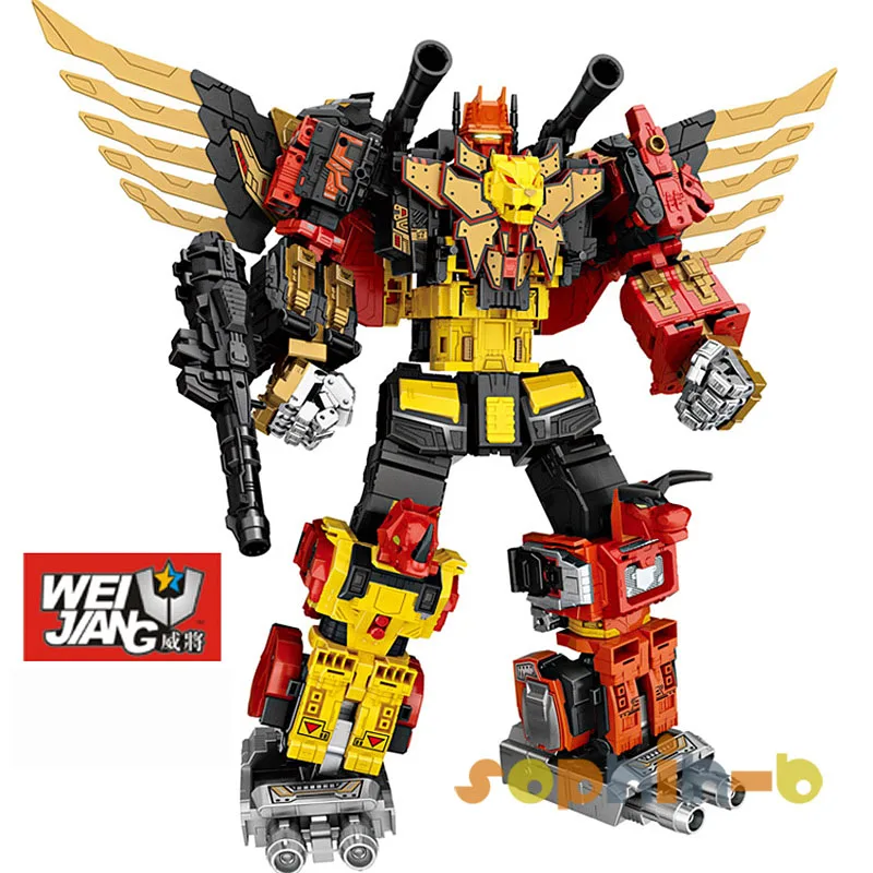 Трансформированных Wei Jiang Predaking War Eagle Sabertooth носорог острое лезвие Сталь коготь