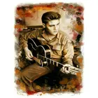 5d алмазная живопись Элвис Гитары значок камни в форме ромба круглая Алмазная мозаика дрель Алмазная вышивка Стразы домашний декор