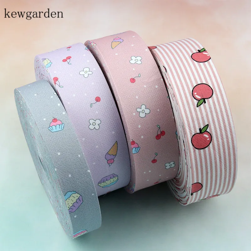 Kewgarden 4 2 5 1 см Милая десертная ткань многослойные тканевые ленты DIY брошь бант