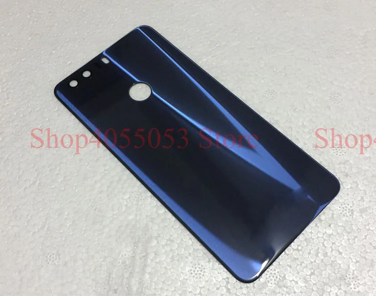Оригинальная панель Задняя стеклянная крышка для Huawei Honor 8 задняя батарейного