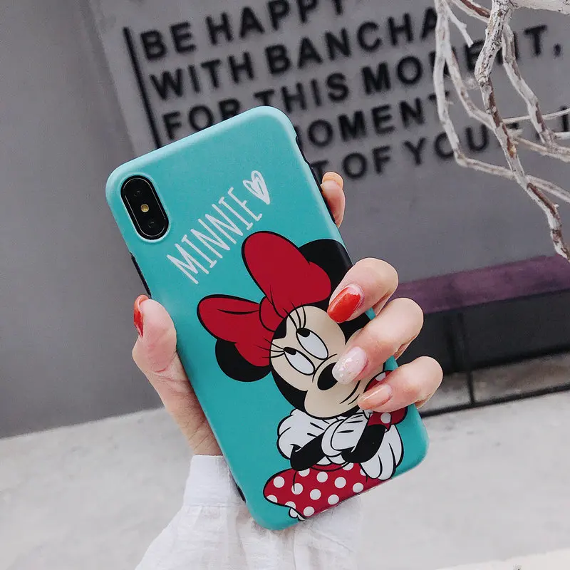Мультяшный чехол для телефона Funda iPhone 6 6s Plus 8 7 11 11Pro Max чехол для iPhone X S XR XS Max мягкий чехол