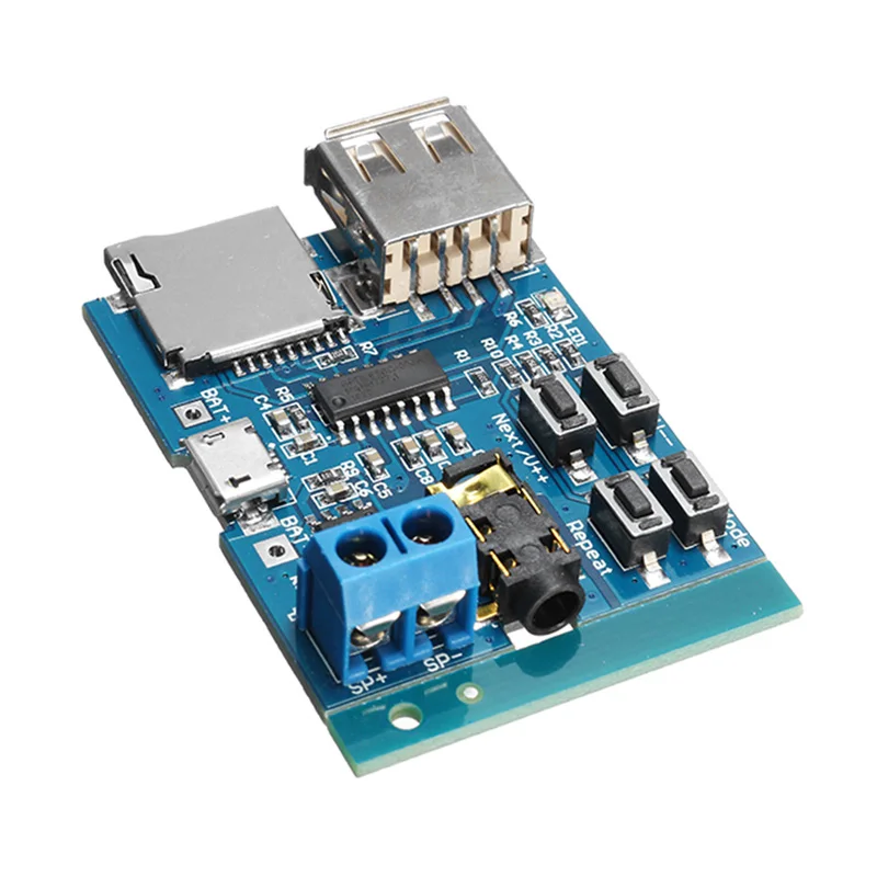 LEORY MP3 декодирующая плата без потерь аудио модуль с усилителем мощности tf карта u