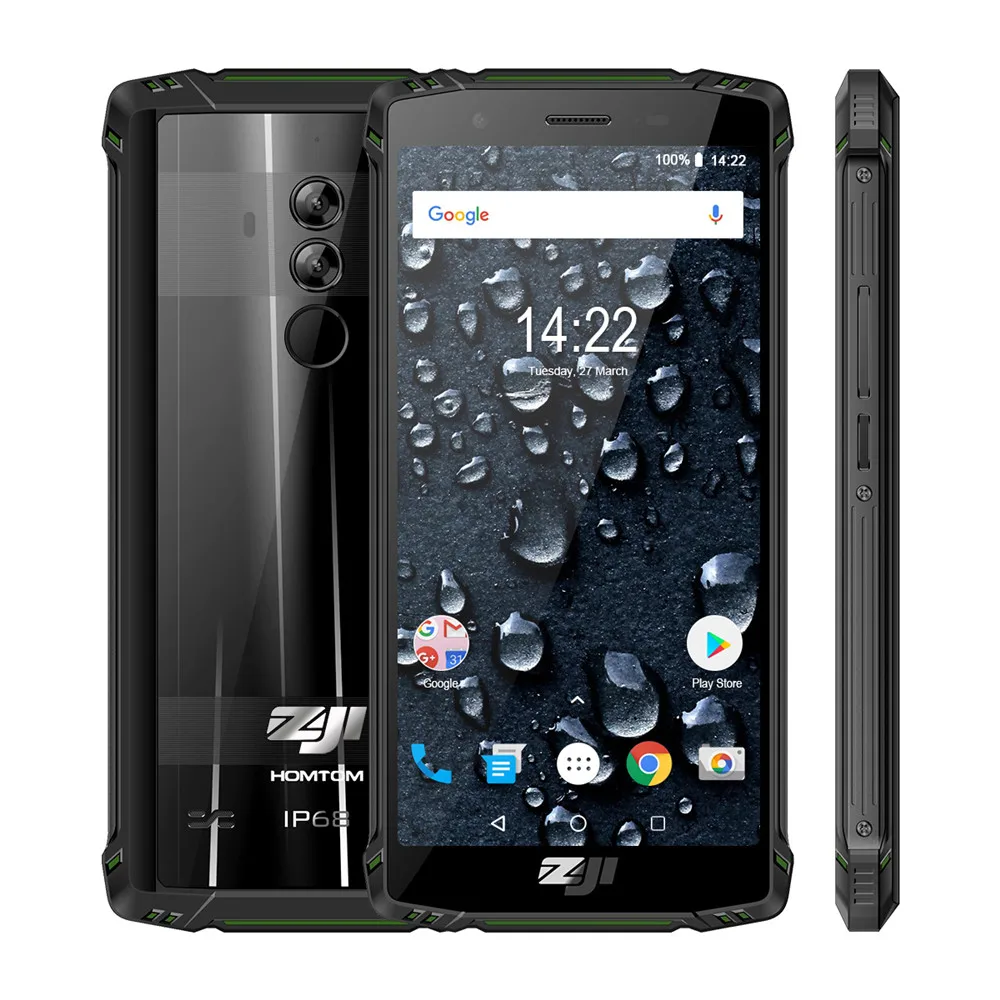 Глобальная версия HOMTOM ZOJI Z9 6 ГБ 64 Гб ОЗУ IP68 5500 мАч водонепроницаемый мобильный