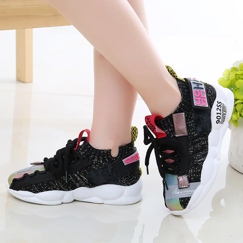 Kid Running Sneakers Summer Children Sport Shoes Tennis Boy Basketball Footwear Lightweight Breathable Girl Chaussure Enfant | Детская