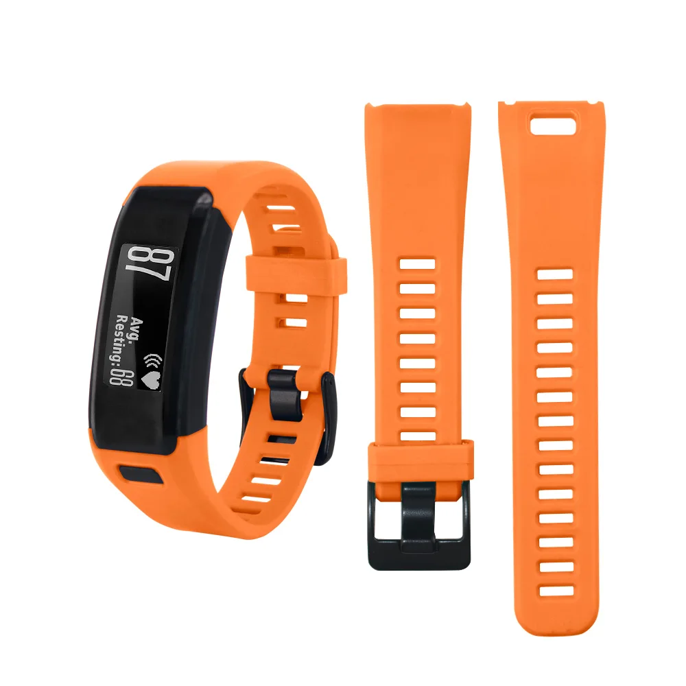 FIFATA для часы Garmin vivosmart HR Группа Силиконовый ремешок для часов для Garmin Vivo Смарт HR спортивный автоматизированный браслет Фитнес трекер