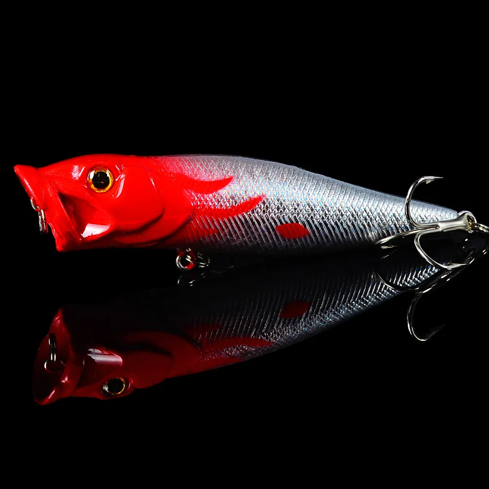 1 шт./лот 9 5 см 12 г Рыболовная Приманка Minnow жесткая приманка с 2 рыболовными