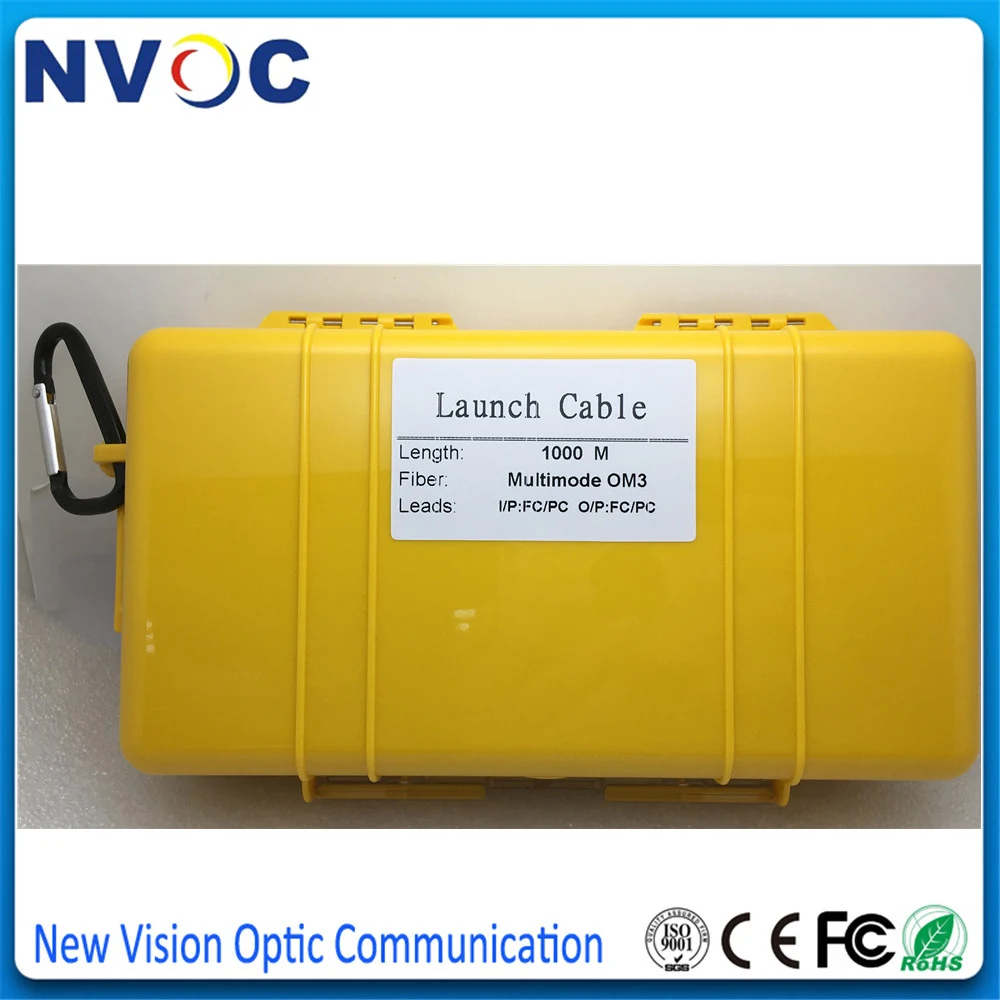 OTDR Dead Zone Eliminator оптоволоконные кольца волоконно оптический Launch Cable Box 0 5 км ММ