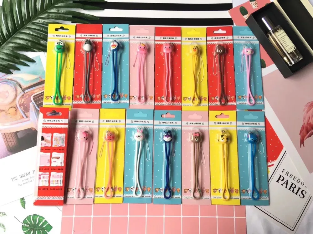 Супер милый мультфильм палец ремни Ремешок для телефонов iPhone XS Max samsung Камера GoPro