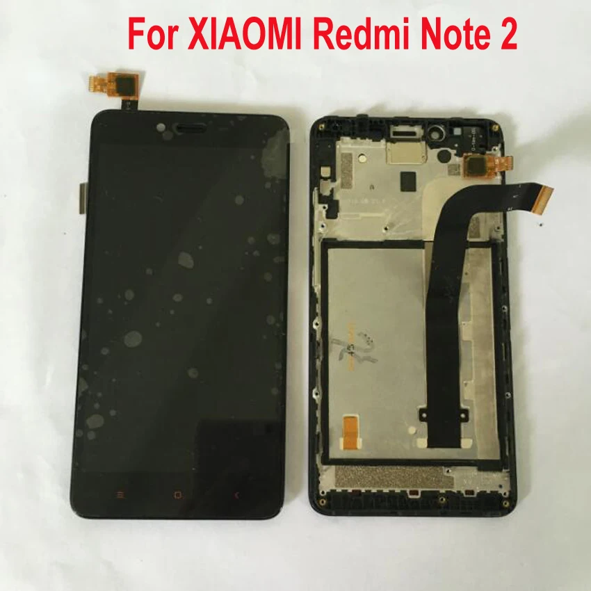 

LTPro High Quality 5.5" LCD Display Touch Screen Digitizer Assembly with frame For Xiaomi Redmi Note2 Hongmi Note 2 cellphone