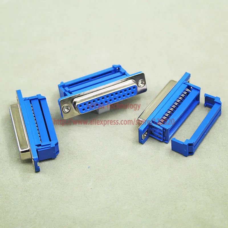 (10 шт./лот) D-SUB, 25-контактный гнездовой разъем D SUB DIDC-25P DB25