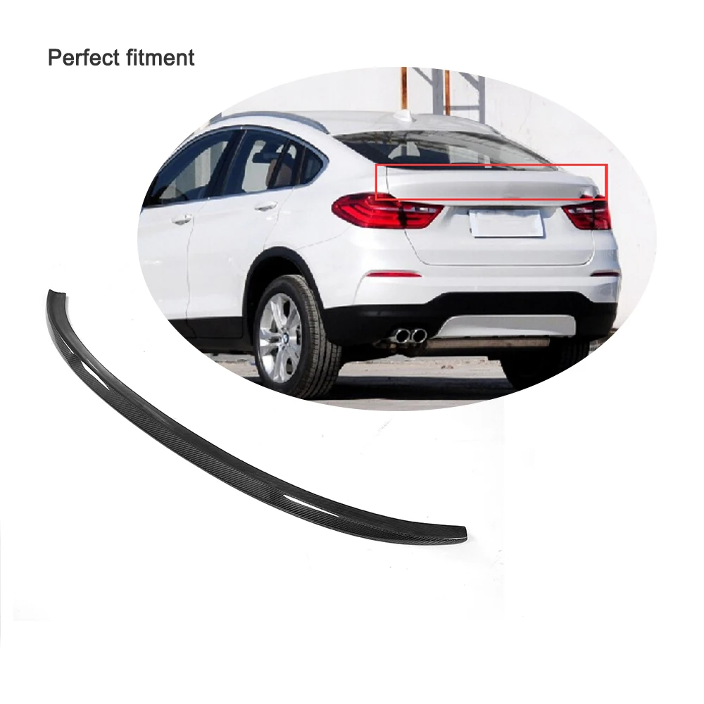 Углеродное волокно задний автомобильный спойлер крыло для BMW F26 X4 2015 2017|rear spoiler