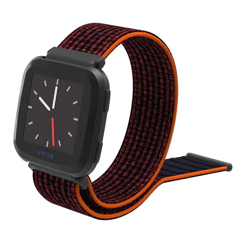 Нейлоновый ремешок Correa для Fit bit Fitbit Versa Band умный фитнес-браслет спортивные часы наручные браслеты Pulsera Сменные аксессуары
