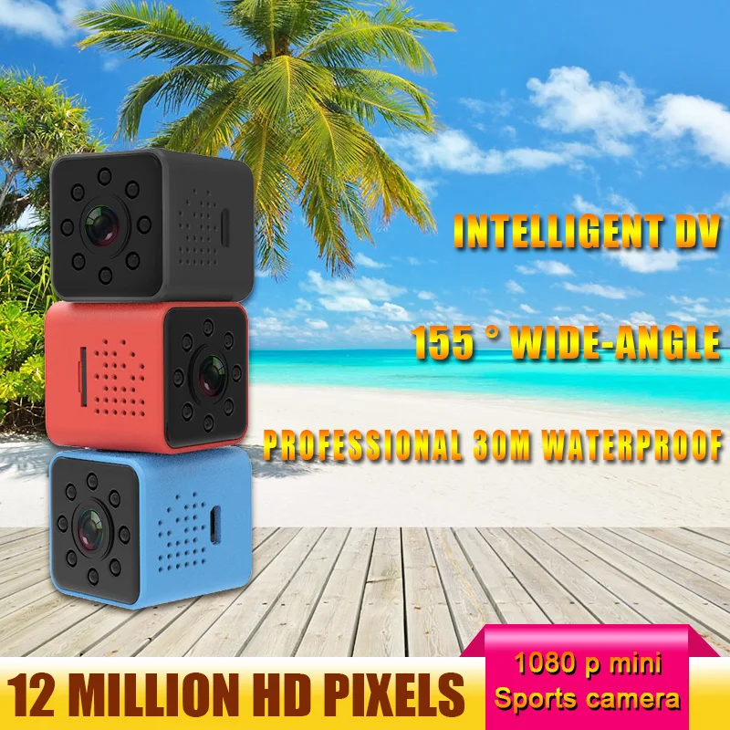 SQ23 HD WIFI маленькая мини камера 1080P видео сенсор ночное видение видеокамера микро