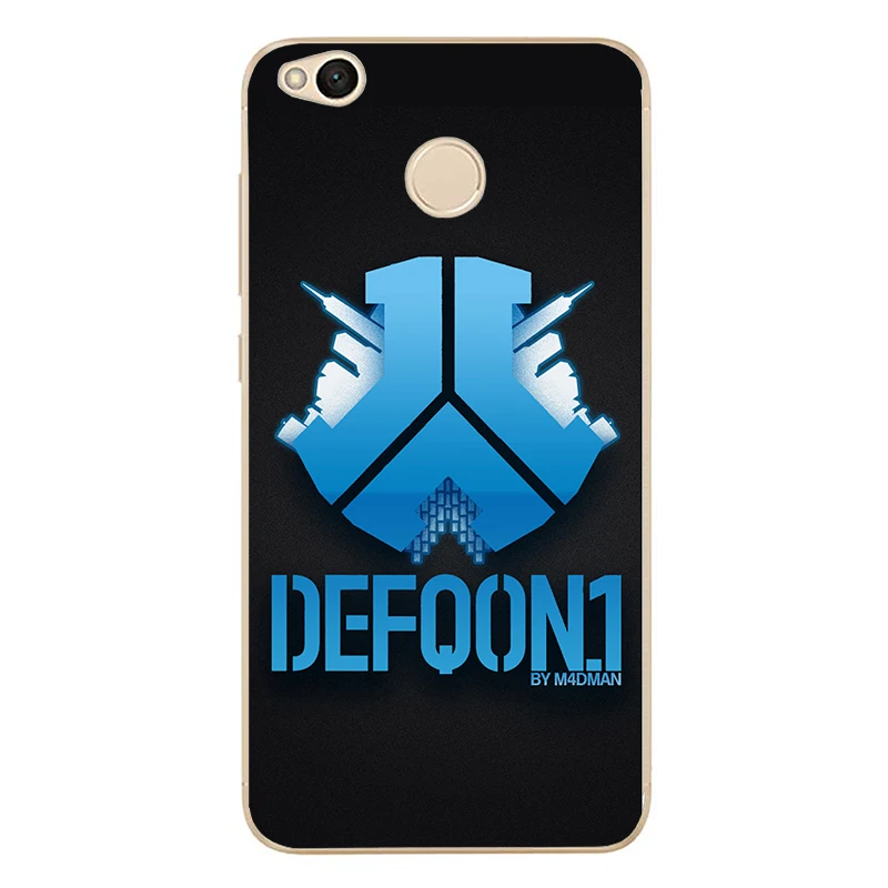 Высококачественный мягкий силиконовый чехол Defqon 1 из ТПУ для redmi4A 4X 5 5a 5Plus note4 xiaomi4