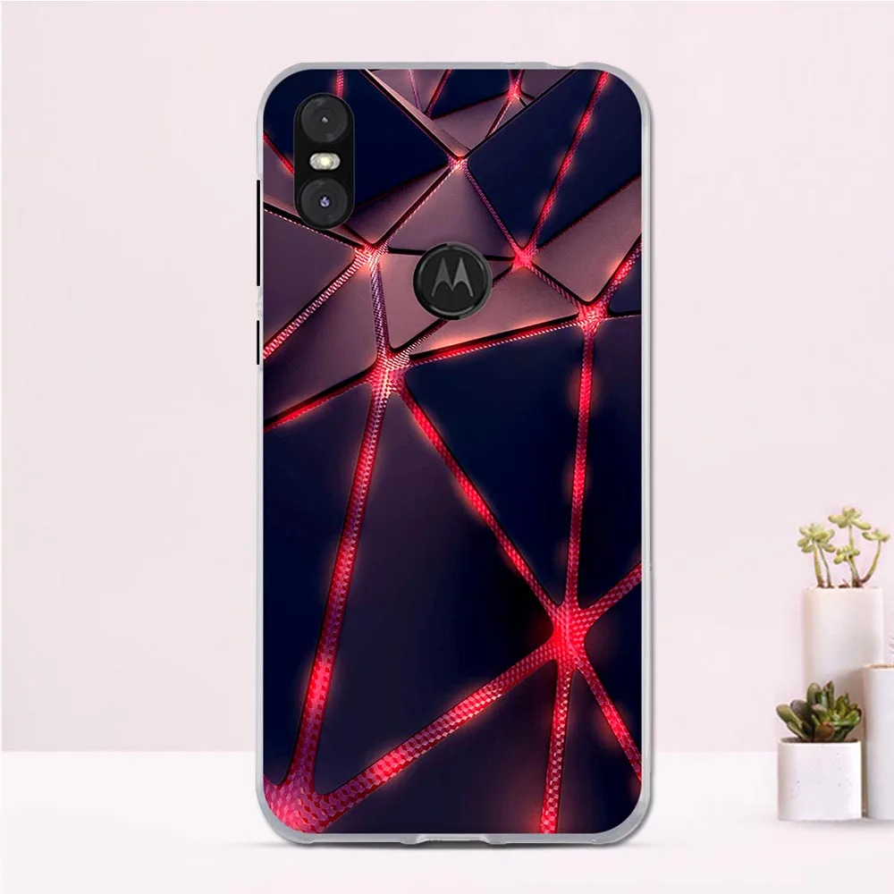 Чехол для Motorola Moto One силиконовый чехол 5 9 &quot задняя крышка P30 Play | Мобильные