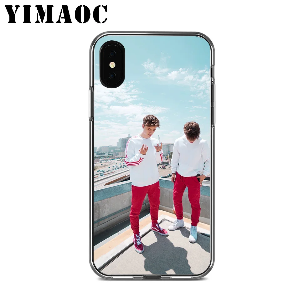 YIMAOC Martinez Twins Savage Soft Silicone Case for Apple Iphone 11 Pro Xr Xs Max X 10 8 Plus 7 6S 6 SE 5S 5 7Plus 8Plus |