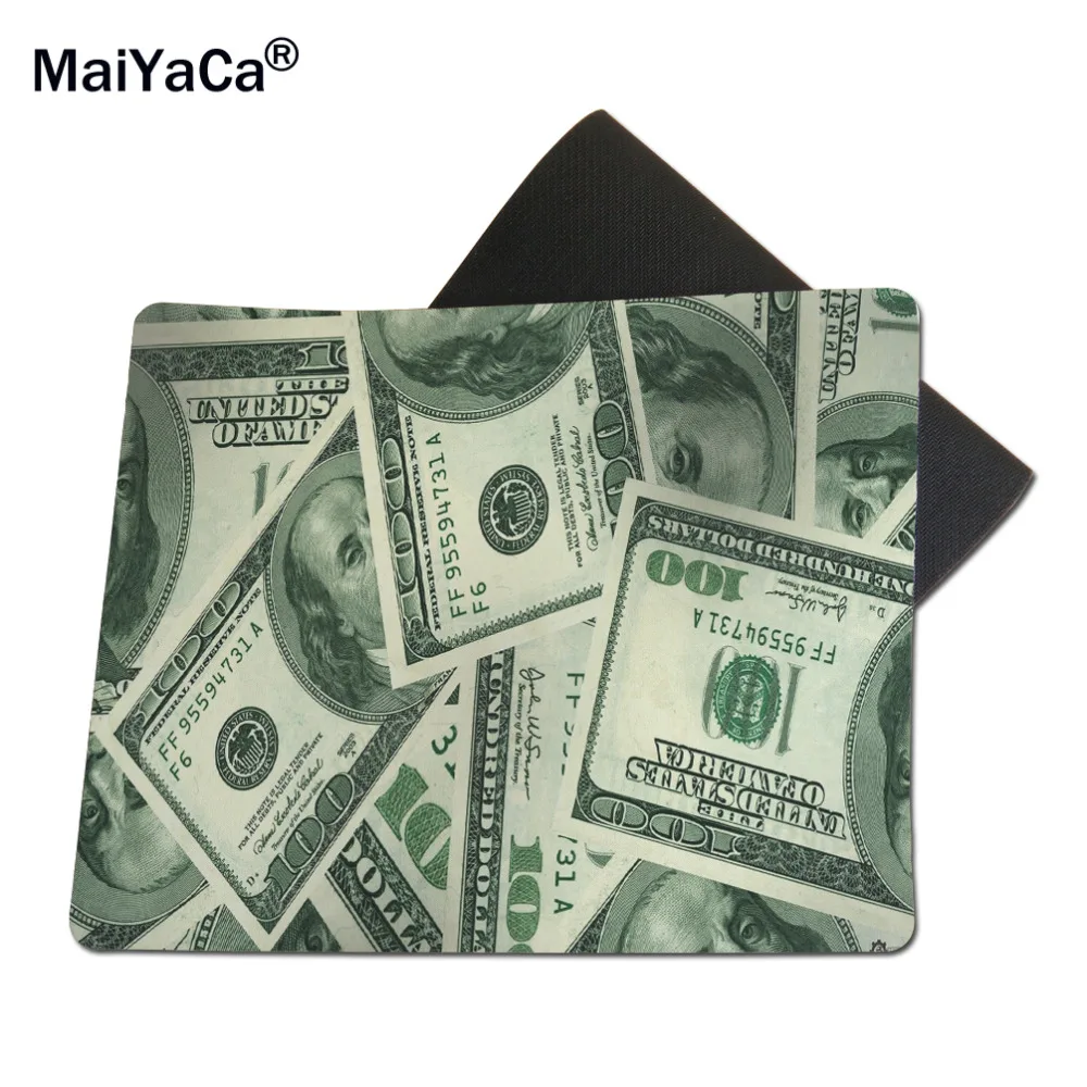 MaiYaCa долларов обои новый Размеры Мышь резиновый прокладку 18*22 см 25*29 замок и не