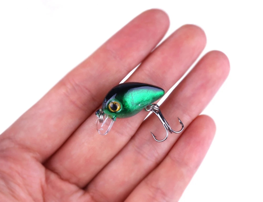 Topwater кренкбейт приманка для рыбной ловли мини-блесна жиросжигатель 10 шт.