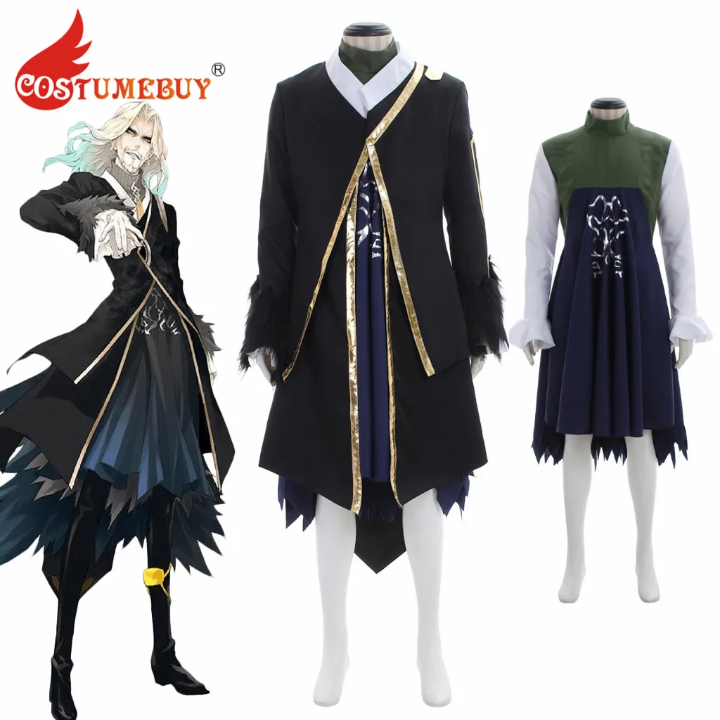 Костюм для косплея L920 взрослых аниме Fate Apocrypha Lancer of Black Vlad III многоцветный