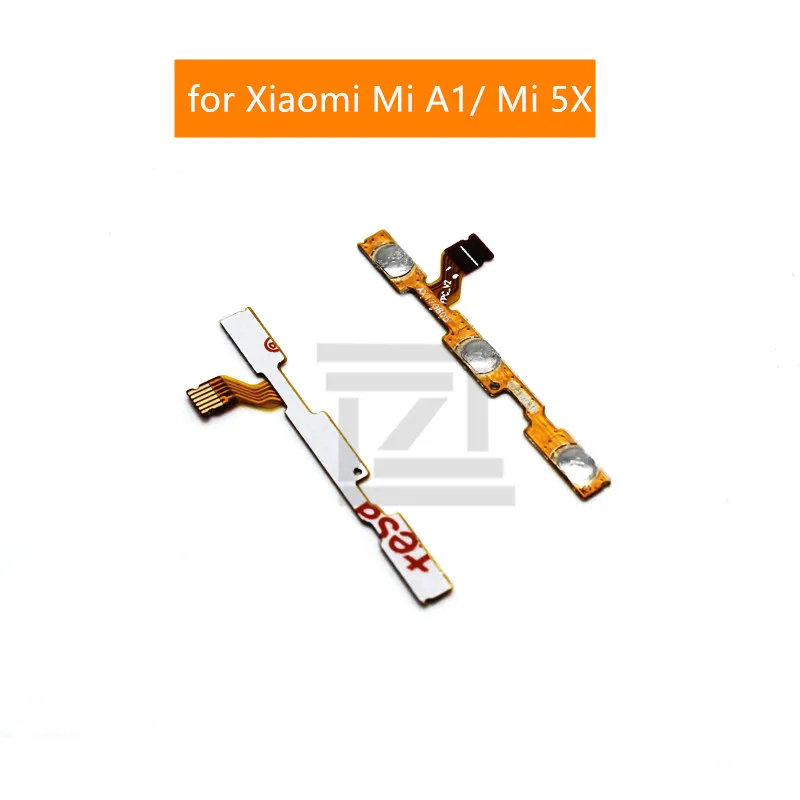 Для Xiaomi Mi A1 5X гибкий кабель питания ВКЛ./ВЫКЛ. Переключатель громкости Боковая