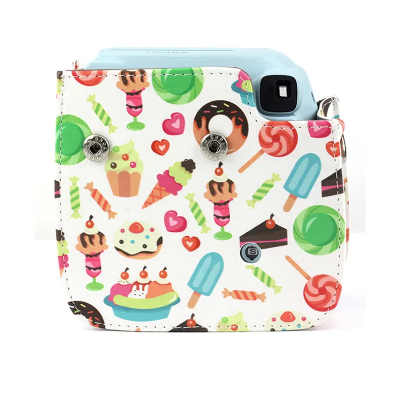 1 шт. чехол для камеры с рисунком мороженого сумка Fujifilm Instax Mini 8 + 9 мгновенной