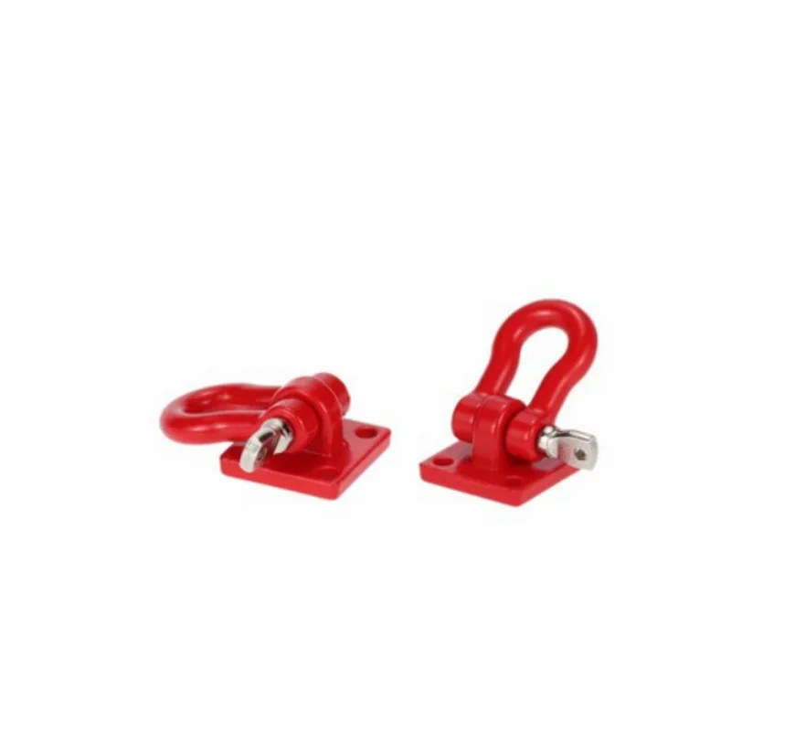 2 шт. RC автомобиль металлический прицеп Скоба спасательный буксировочный крюк