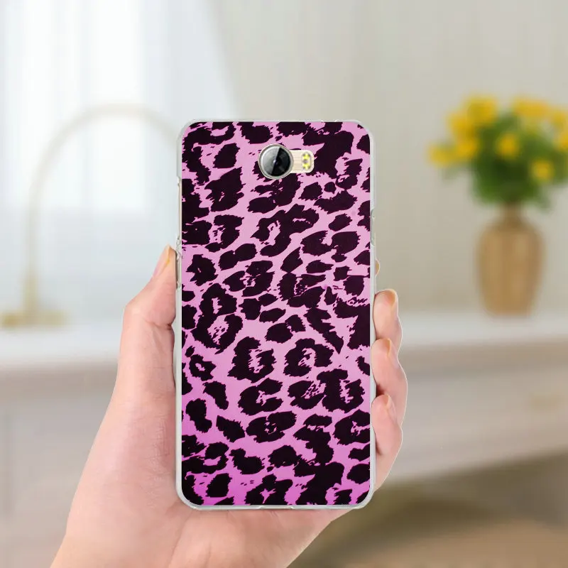 For Huawei P8 P9 P10 P20 Lite Mate 10 Pro Y5 Y6 Y3 II Y7 Honor 6X 9 Shell Soft TPU Phone Cases Leopard Print Shading | Мобильные
