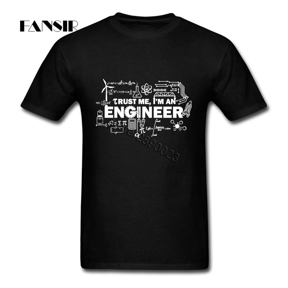 Trust Me I'm An Engineer Camisetas новые разработки Для мужчин футболка для мальчиков с