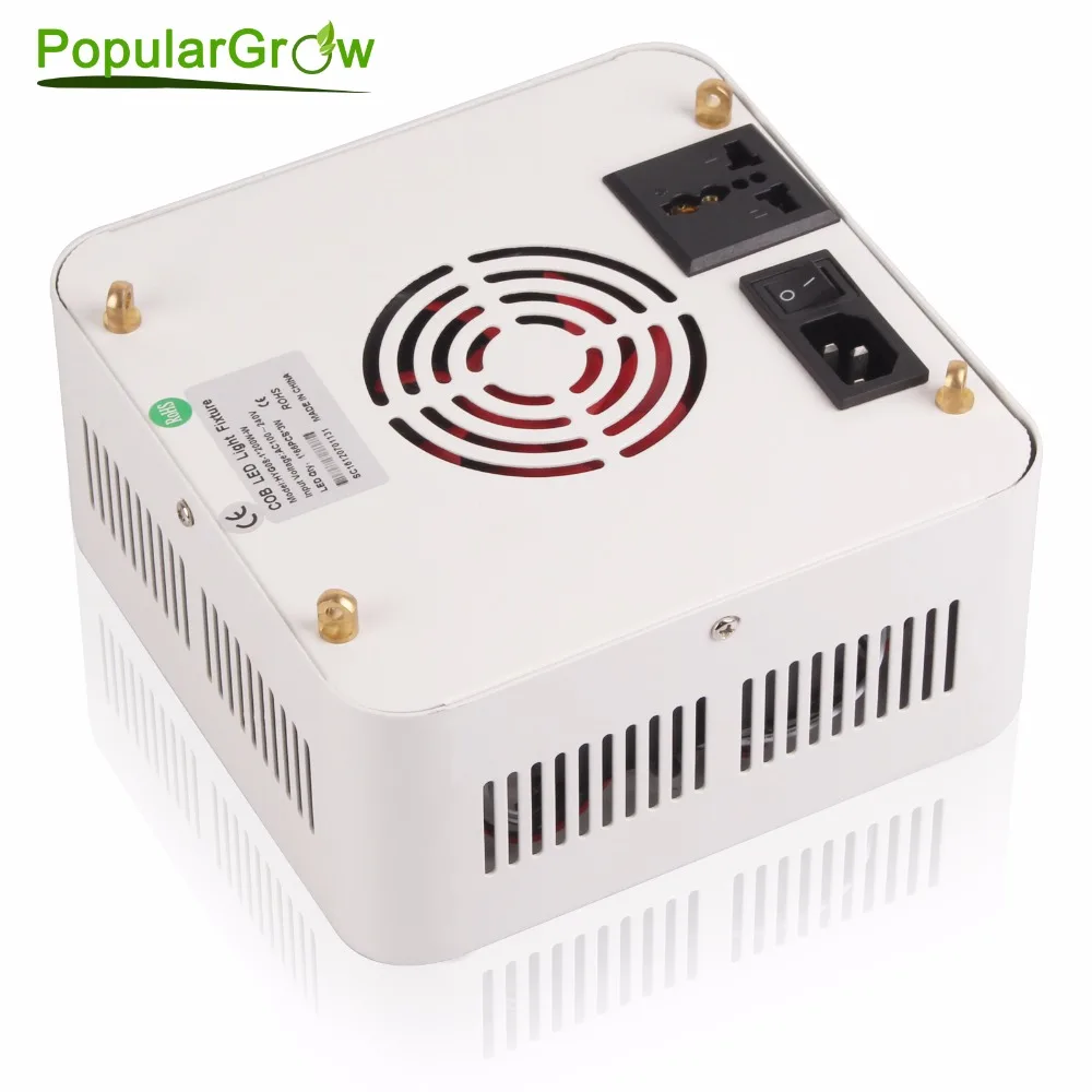 Высокая мощность полный спектр Led Grow Light 200 Вт с COB отражателем для Гидропоника