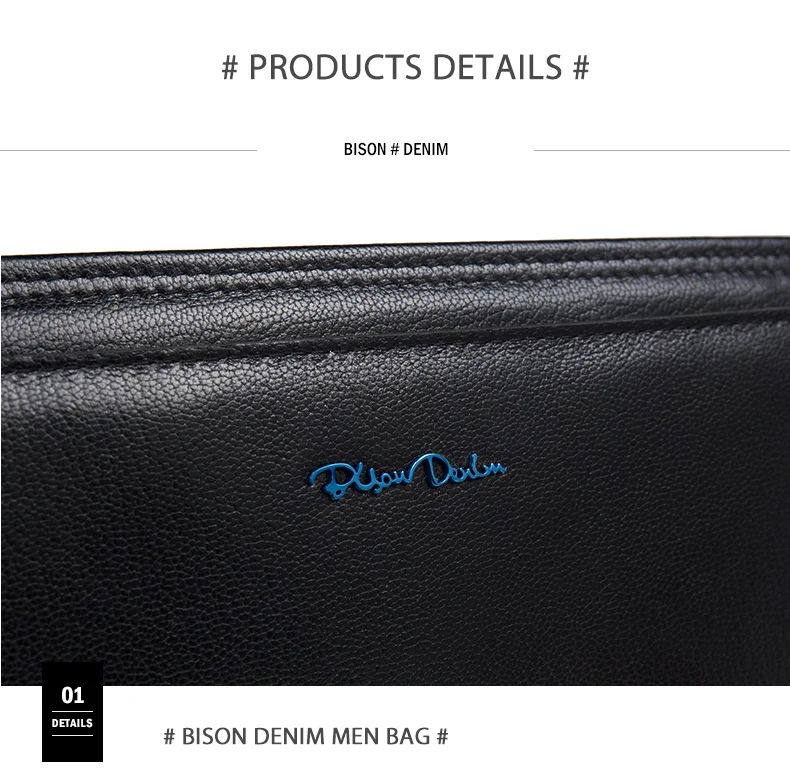 BISON DENIM, коровья кожа, Мужской Длинный кошелек, мягкий, люксовый бренд, мужской клатч, сумка, кошельки, натуральная кожа, Длинный кошелек для мужчин, N8165