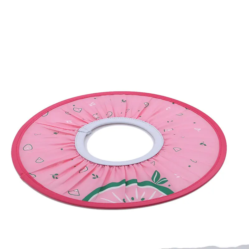 Pink Детская шапочка для мытья волос, мягкая и безопасная шапочка для малышей, детский шампунь для купания, милая Регулируемая Защитная шапочка для душа - Цвет: Pink