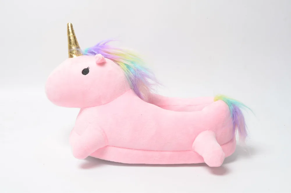 Модные шлепанцы с единорогом Pantufa Unicornio Соблазнительные женские Chausson Licorne Один