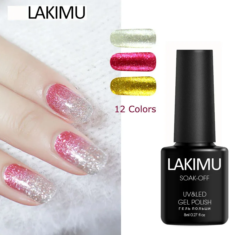 LAKIMU 2019 8 мл цветной Платиновый Гель лак для ногтей дизайна долговечный