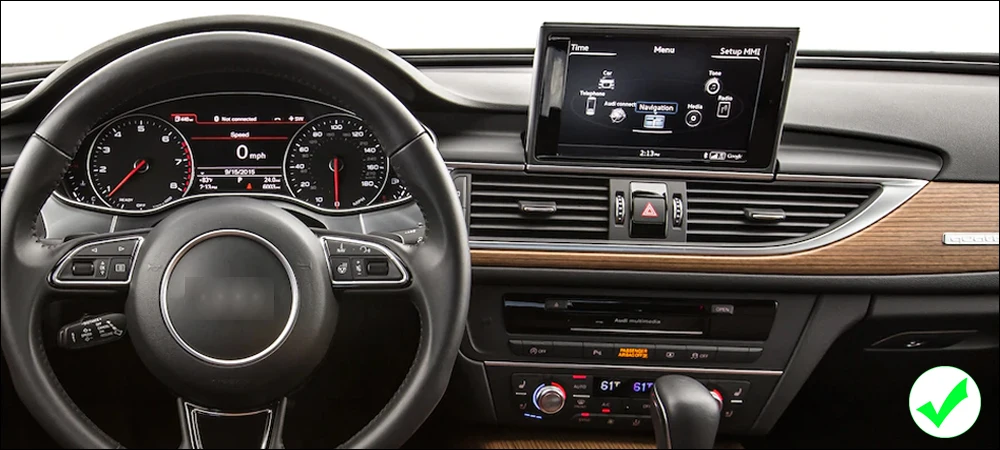 Для Audi A6 S6 4G~ MMI автомобильный Радио gps Android навигация AUX Стерео Мультимедиа сенсорный экран стиль HD экран карта