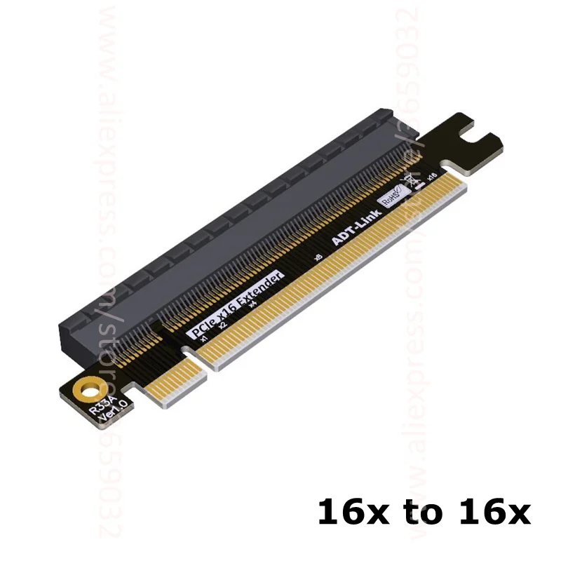 PCI E 3 0 1X 4X 8X 16X адаптер для преобразования видеокарты дисплей с повышенной защитой