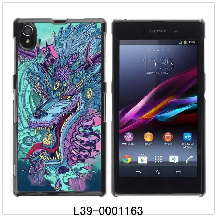 Japanese Dragon Monster FOR SONY Xperia Z1 L39h C6603 Plastic Hard Back Case Cover Shell 30PCS/Lot (L39 0001163)|lot earrings|z1 cameralot used cell